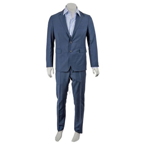 BurberrySoho Fit Wool Mohair Suit in Dark Pewter Blue, Brand 